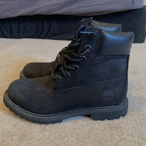 Women’s black timberland boots
